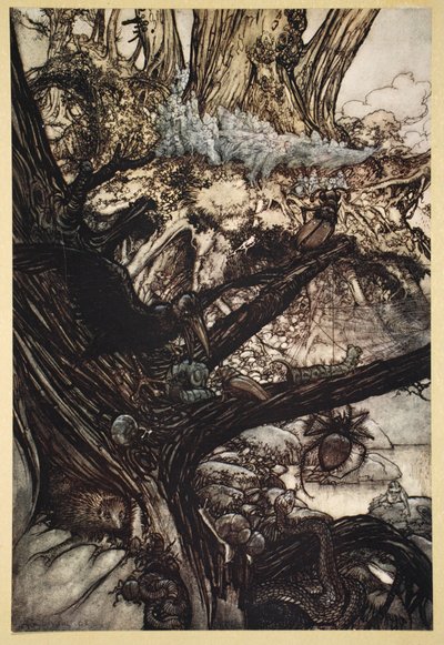 Never Harm, Nor Spell Nor Charm, Come Our Lovely Lady Nigh, Illustration from 